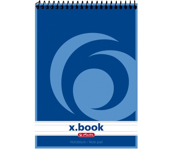 Herlitz σημειωματάριο x.book A5 50 φύλλων με γραμμές