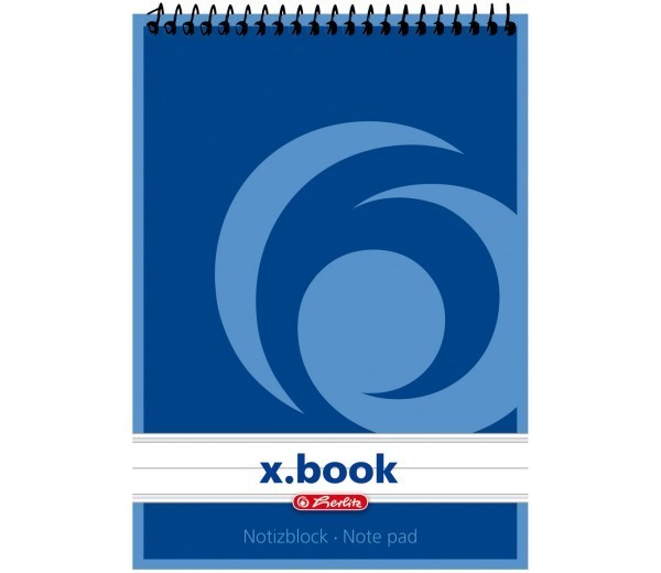 Herlitz σημειωματάριο x.book A6 50 φύλλων με γραμμές