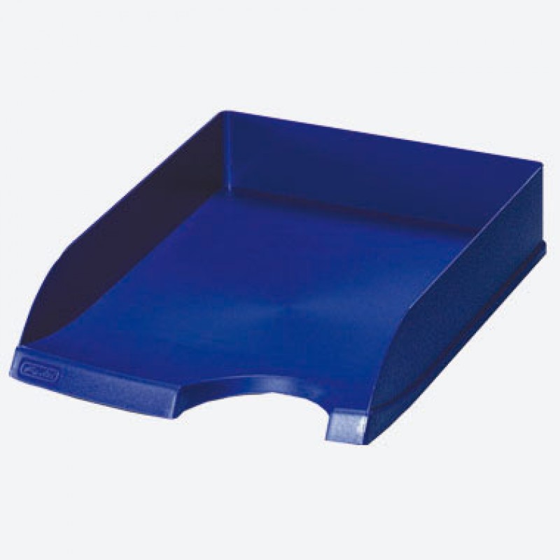 Herlitz δίσκος εγγράφων Α4 λαβή δεξιά μπλε