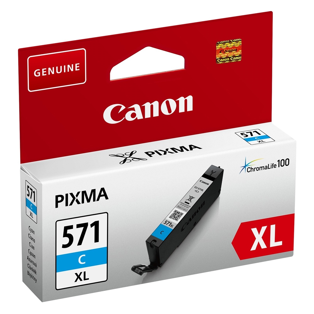 Canon CLI-571C XL Cyan (0332C001)