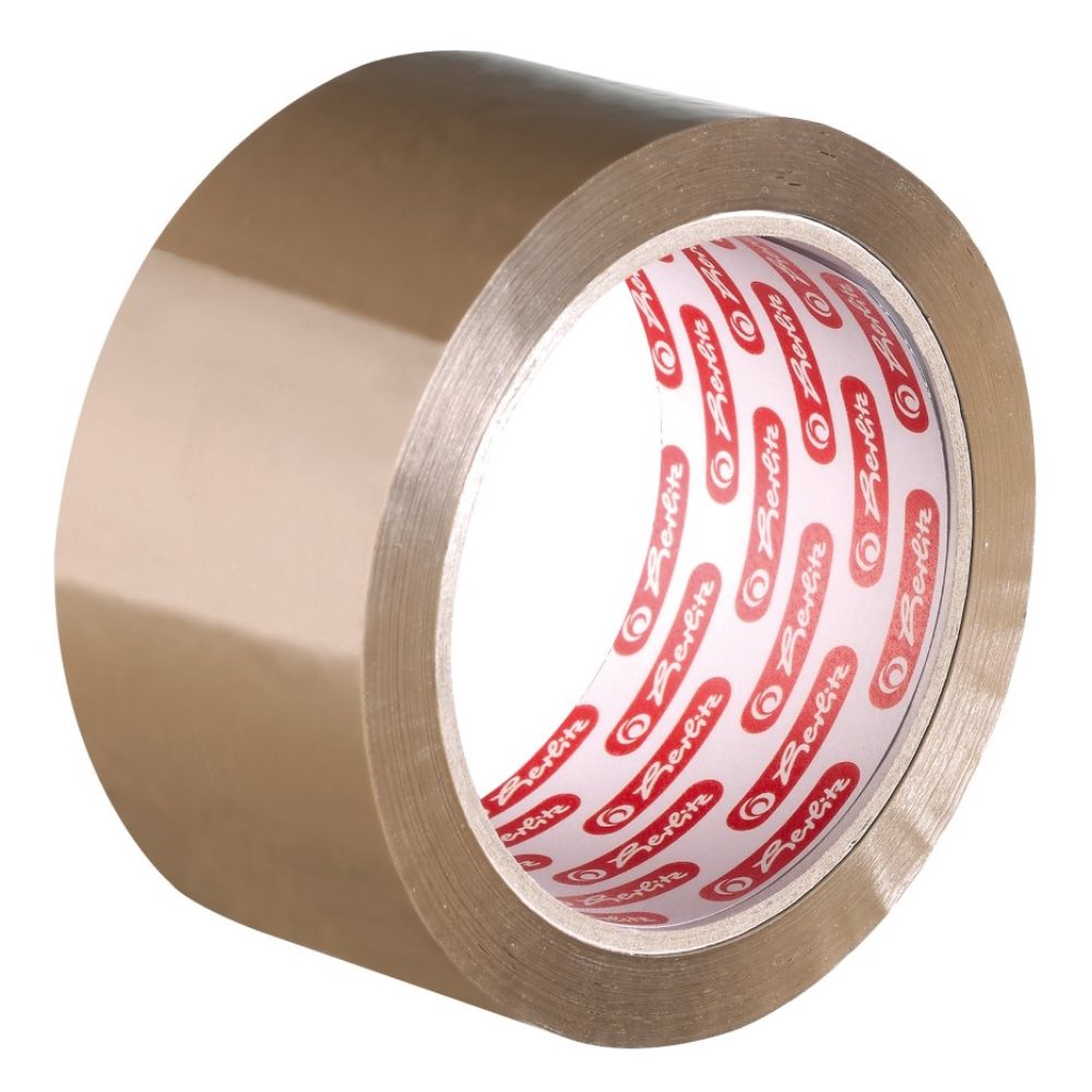 Herlitz ταινία συσκευασίας 66m x 50mm καφέ