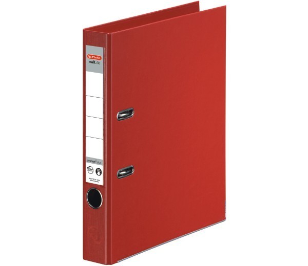 Herlitz maX.file Protect Plus 5cm κόκκινο
