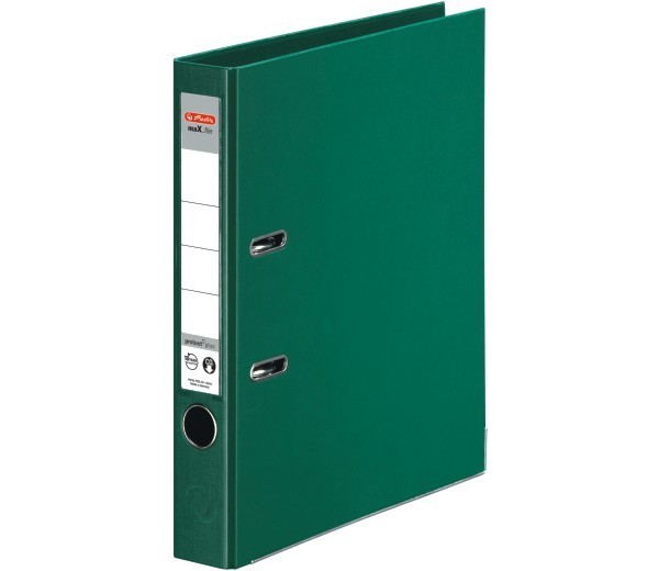 Herlitz maX.file Protect Plus 5cm σκούρο πράσινο