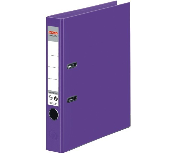 Herlitz maX.file Protect Plus 5cm βιολέ