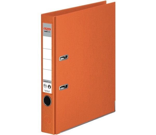 Herlitz maX.file Protect Plus 5cm πορτοκαλί