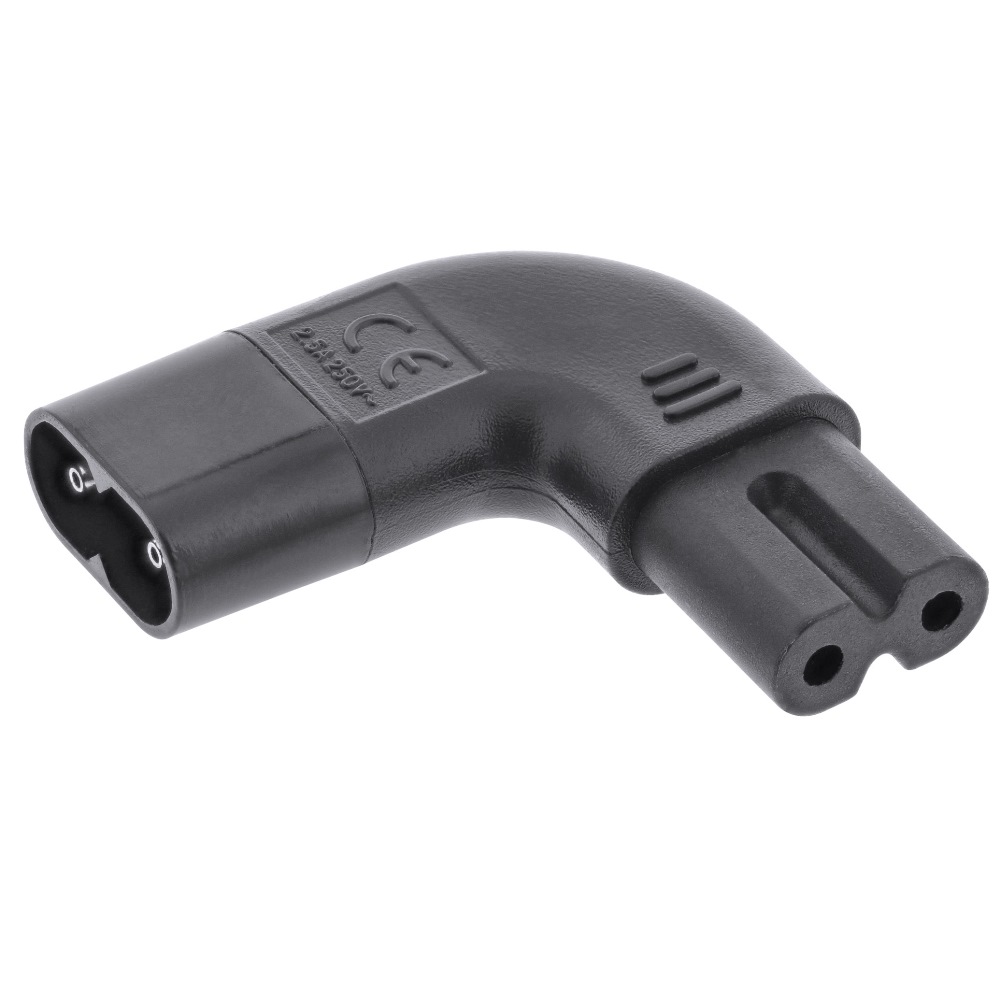 InLine Power Supply Adapter C8 > C7 Angled (16723I)