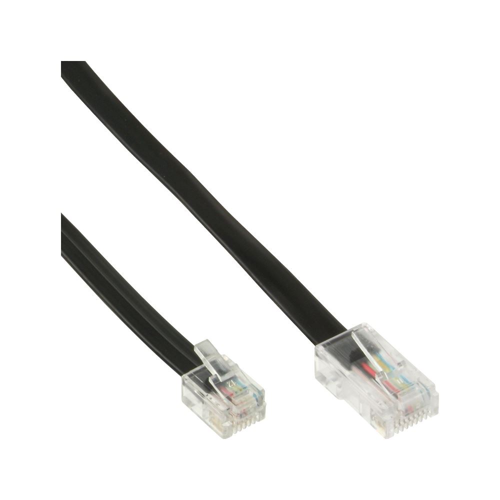 InLine Modular Cable RJ45 8P6C > RJ12 6P6C M/M 3m (18643)