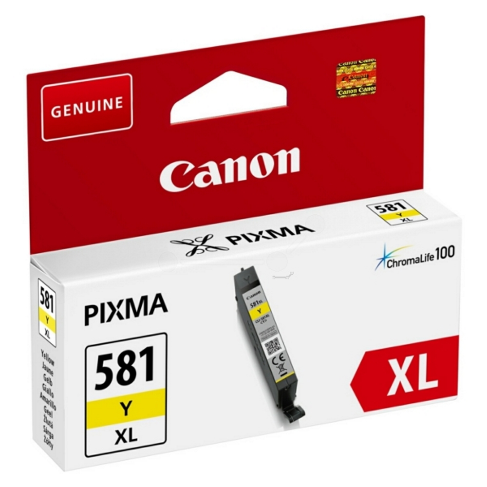 Canon CLI-581Y XL Yellow