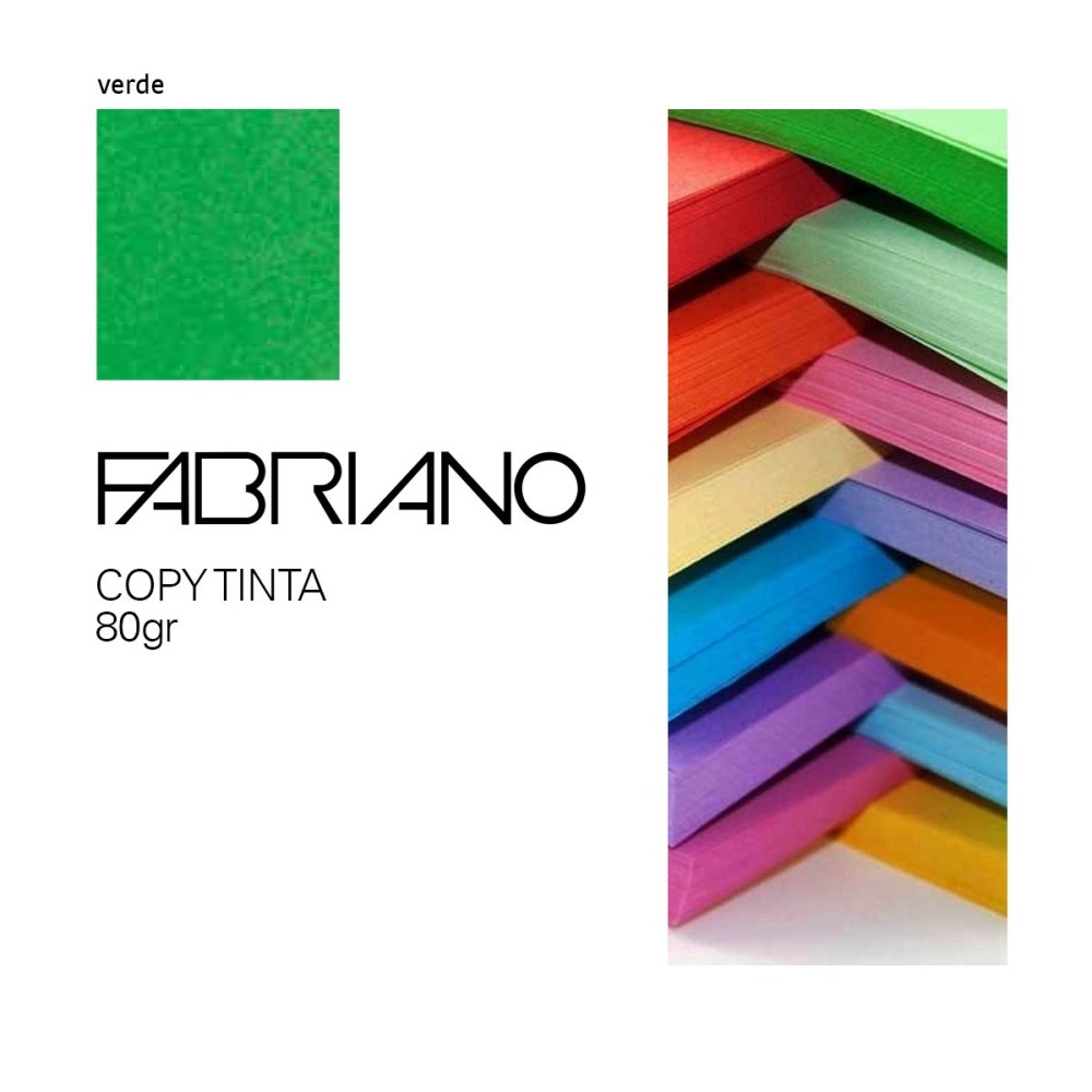 Fabriano Copy Tinta Paper A4 80gr 500φ Verde