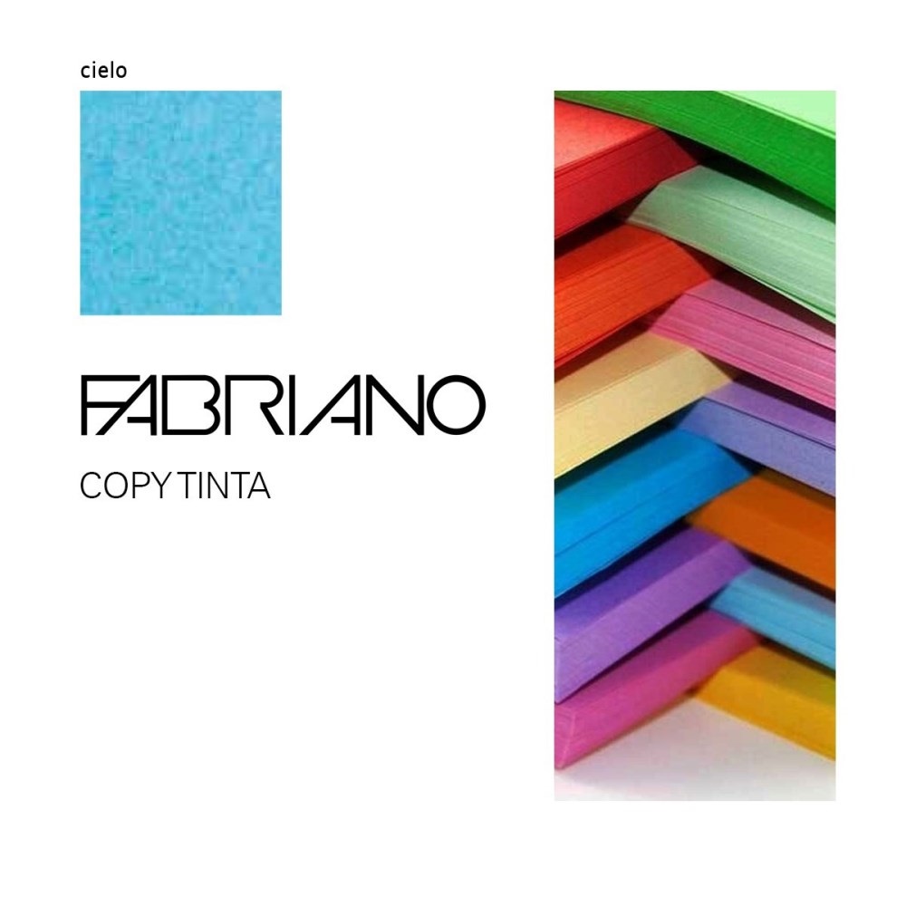 Fabriano Copy Tinta Paper A4 160gr 250φ Cielo