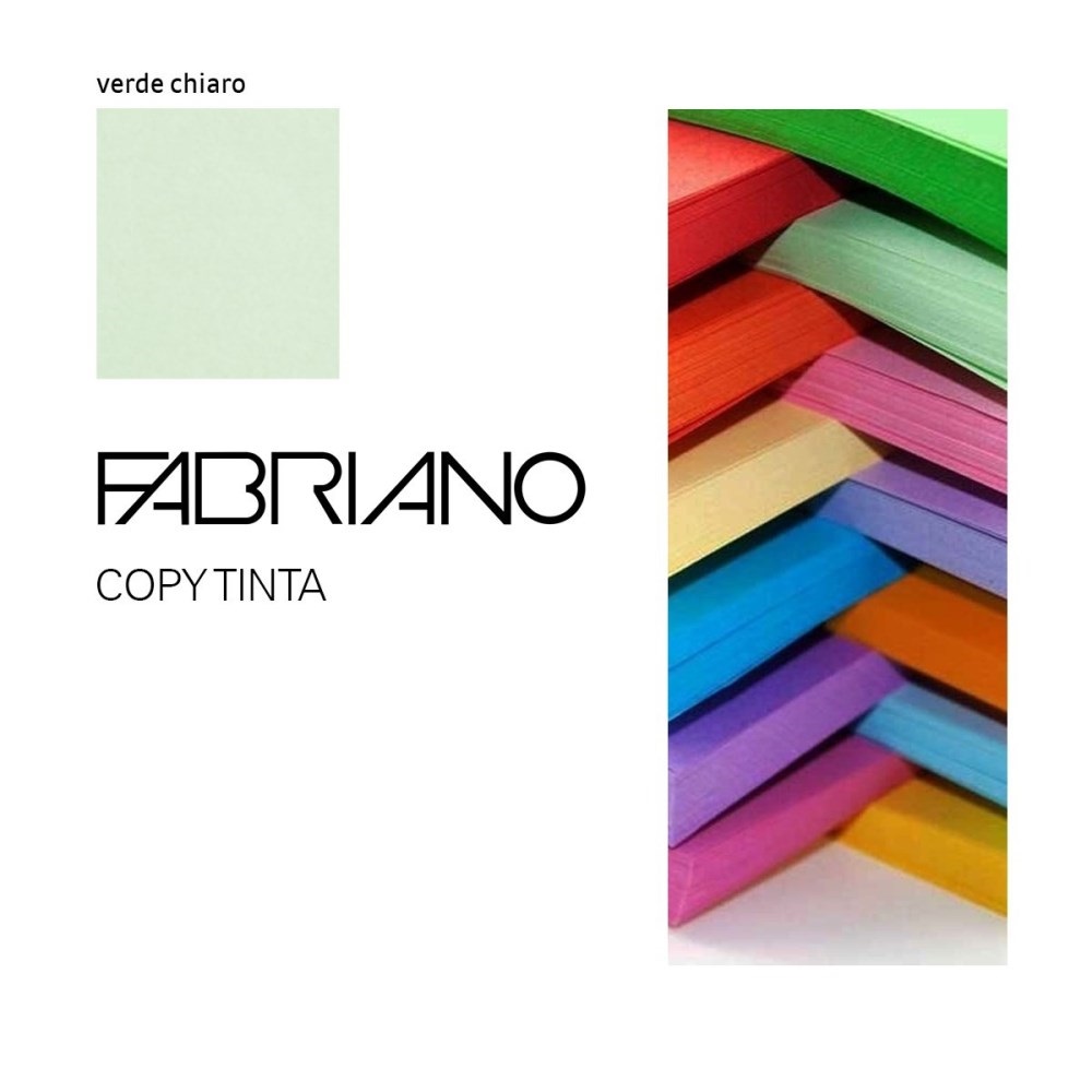 Fabriano Copy Tinta Paper A4 160gr 250φ Verde Chiaro
