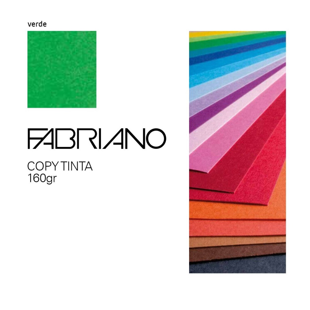 Fabriano Copy Tinta Paper A4 160gr 250φ Verde