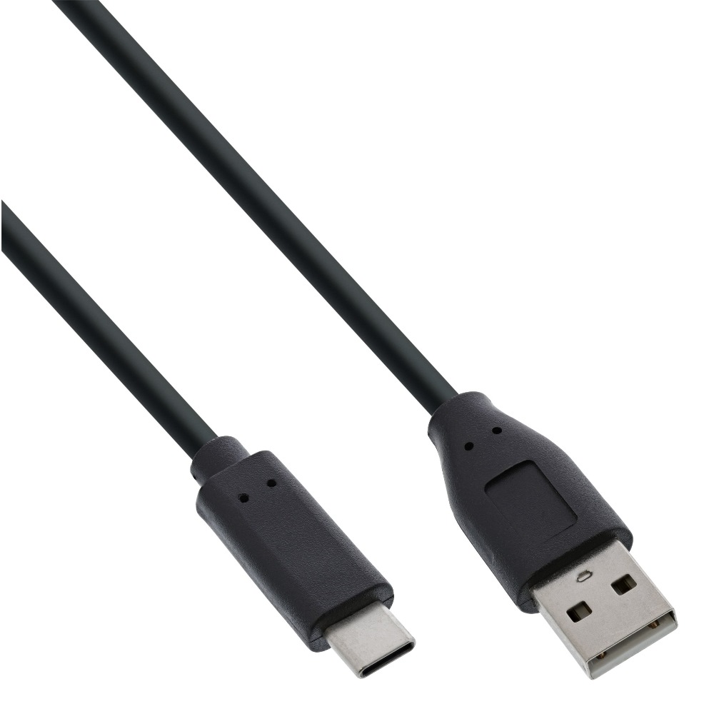 InLine Cable USB-C 2.0 > USB-A 2.0 0.3m Black (35737)