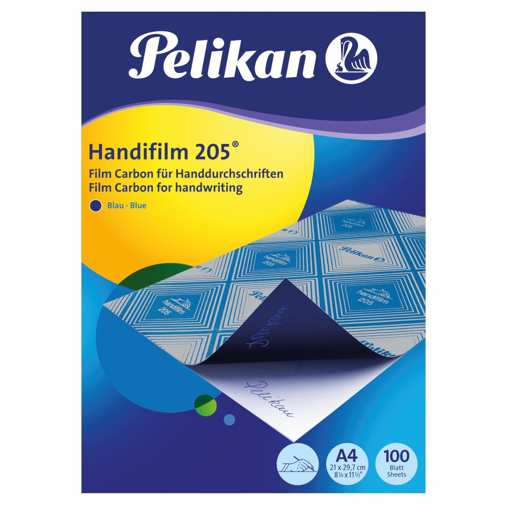 Pelikan Handifilm 205 Πλαστικό Καρμπόν Χειρός Μπλε 100φ