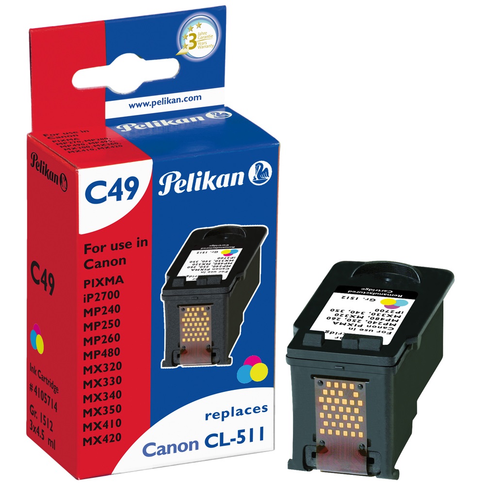 Pelikan C49 Canon CL-511 Color