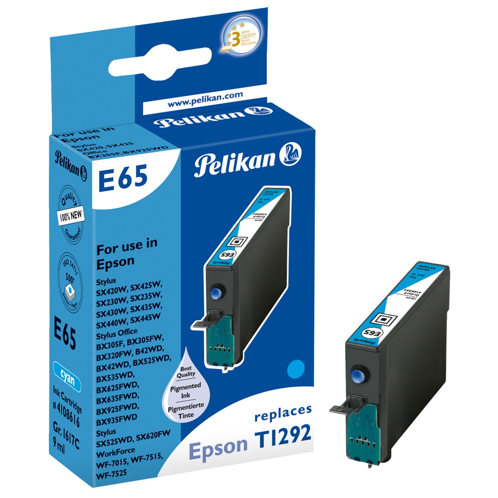 Pelikan E65 Epson T1292 Cyan