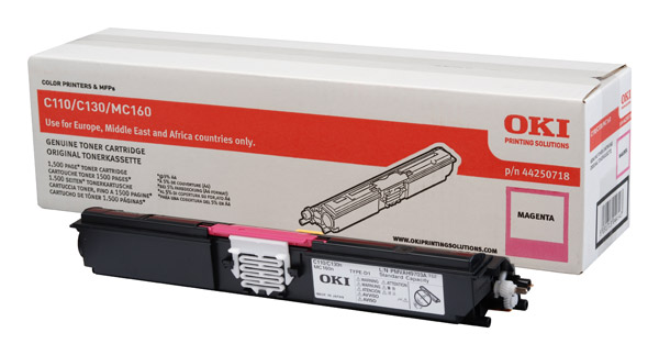 OKI 44250718 Toner Magenta 1.5K