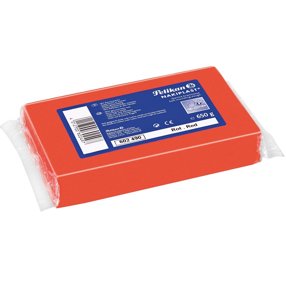 Pelikan NAKIPLAST Πηλός Μοντελοποίησης 650gr Κόκκινο