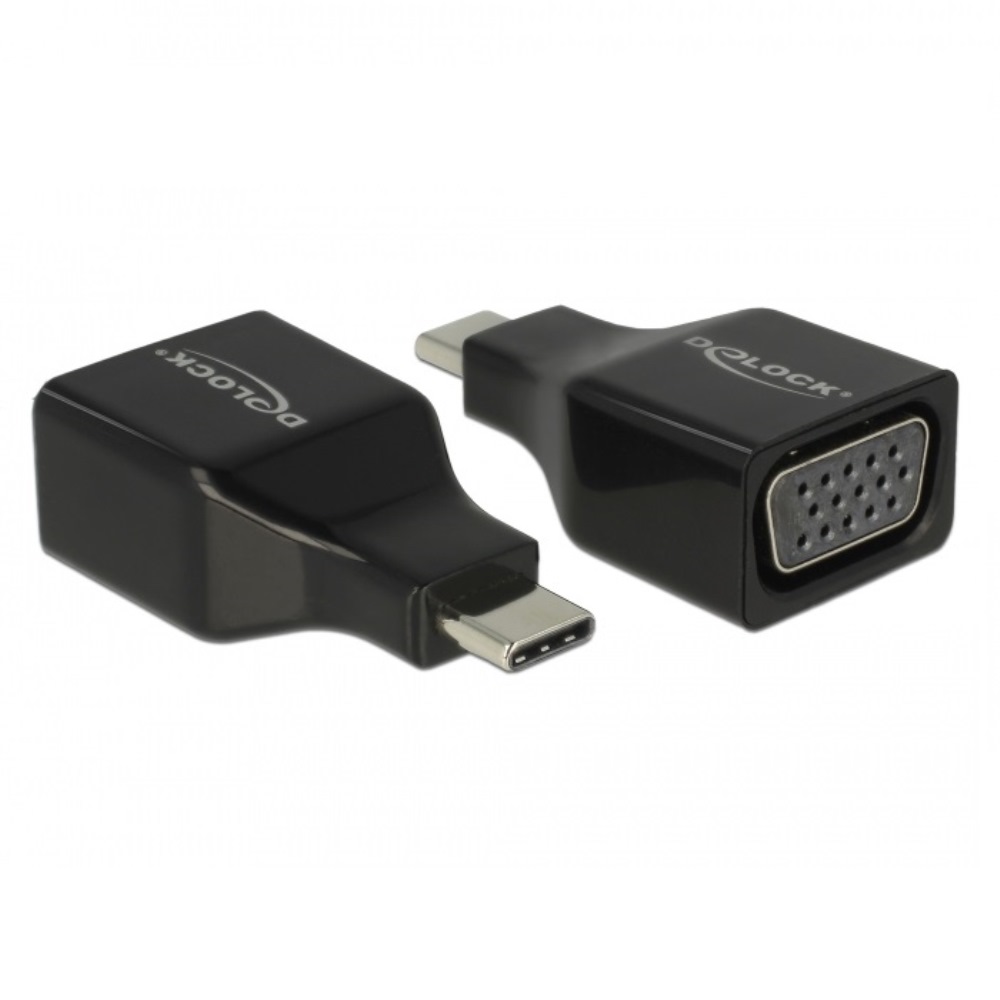 Delock USB-C 3 > VGA M/F (63933)