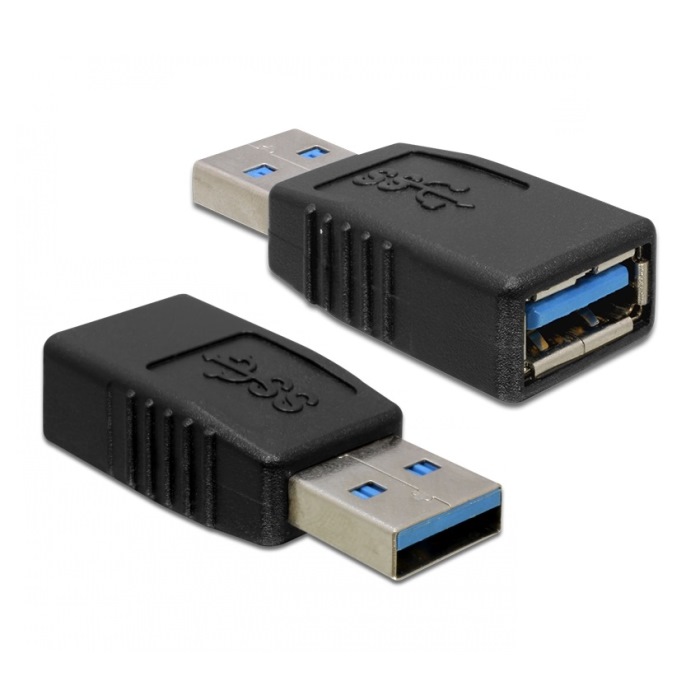 Delock Adapter USB-A 3.0 > USB-A 3.0 M/F (65174)