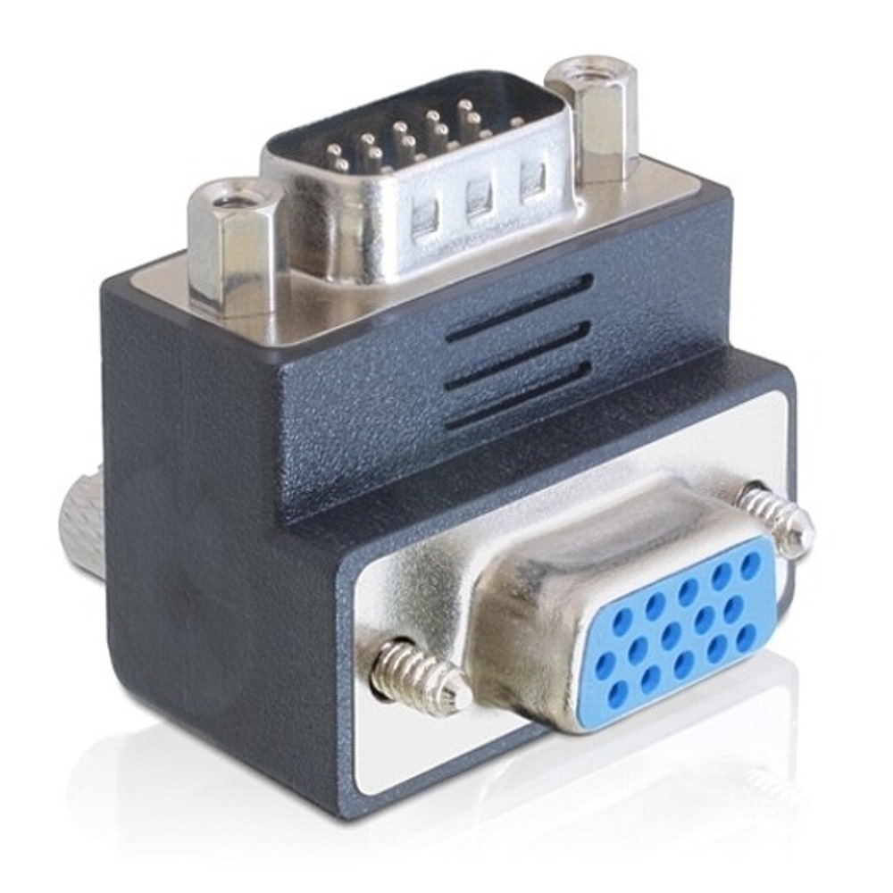 Delock VGA Adapter M/F 270° Αngled (65290)