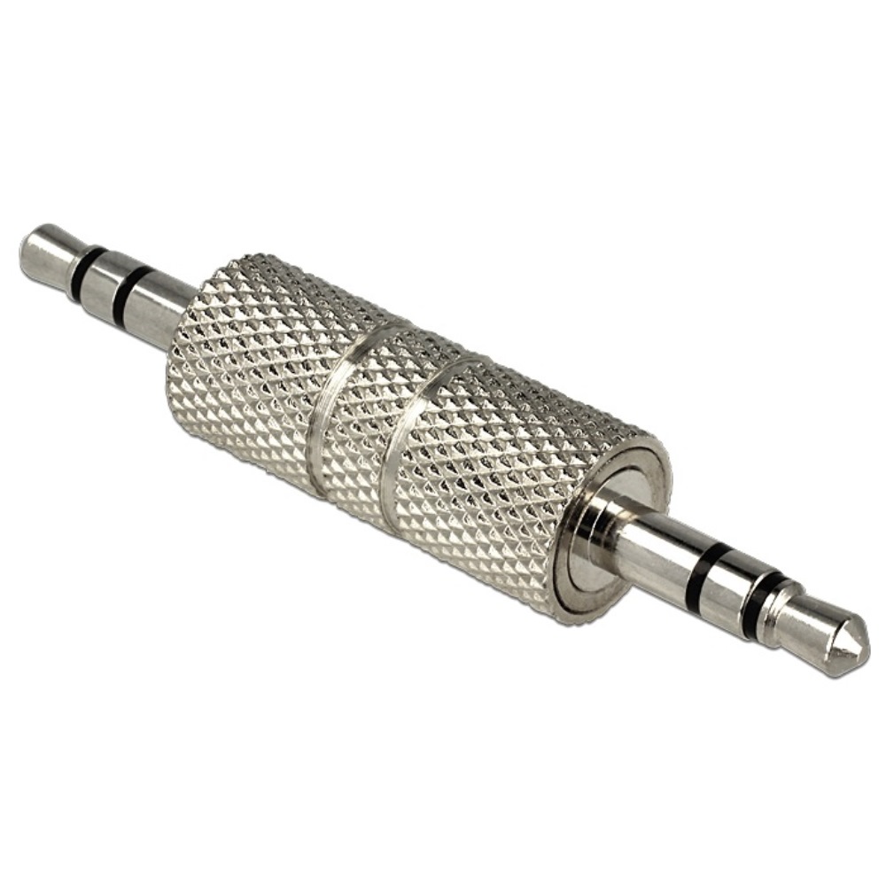 Delock Stereo Adapter 3.5mm 3pin M/M (65629)