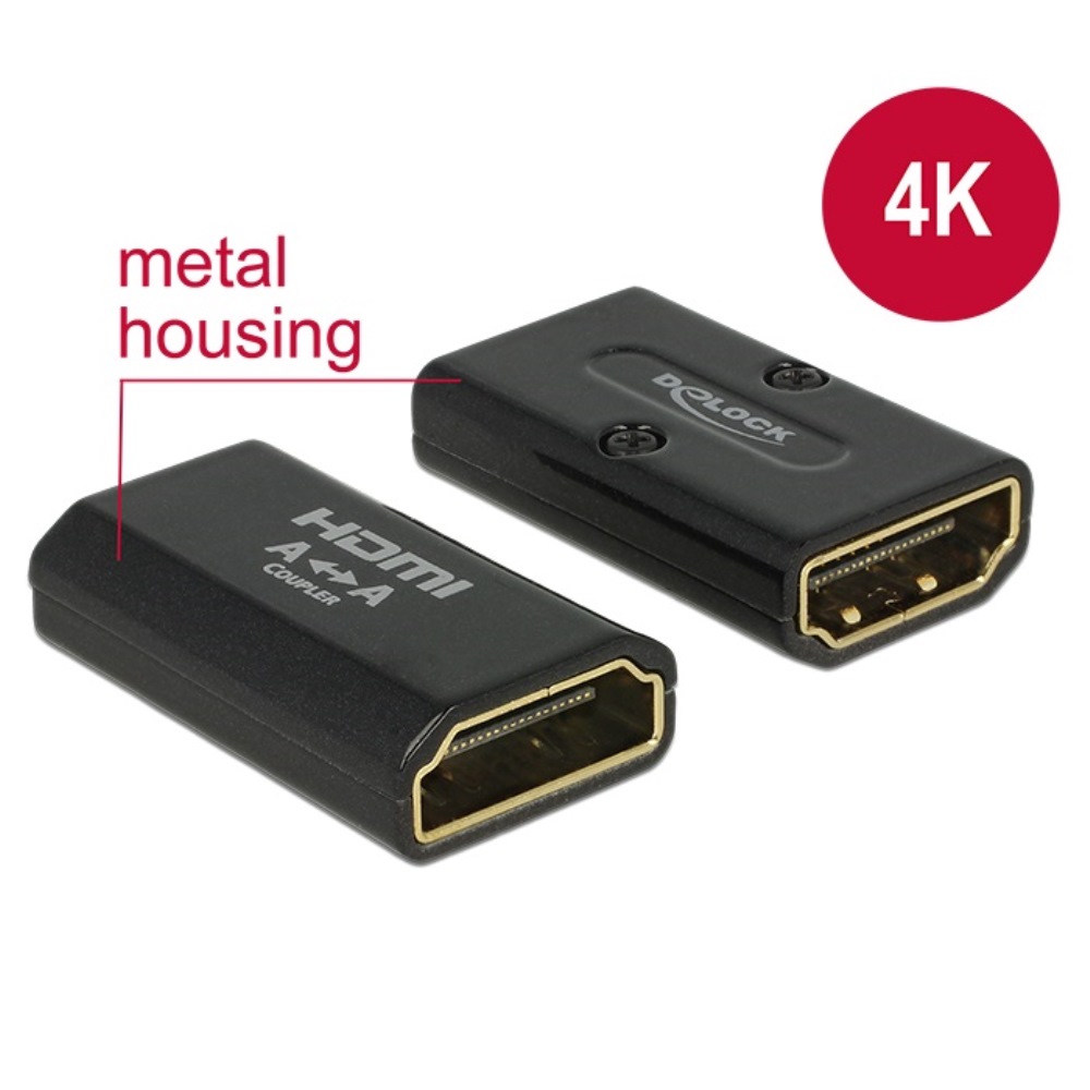 Delock Adapter HDMI Female > HDMI Female 4K (65659)