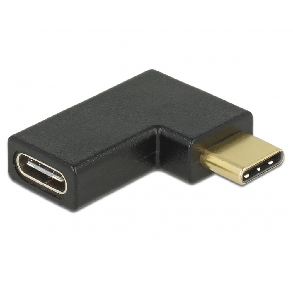 Delock Adapter USB-C 3.1 M/F 90° Angled (65915)