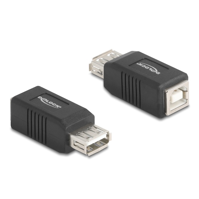 Delock Adapter USB-A 2.0 > USB-B 2.0 F/F (67203)