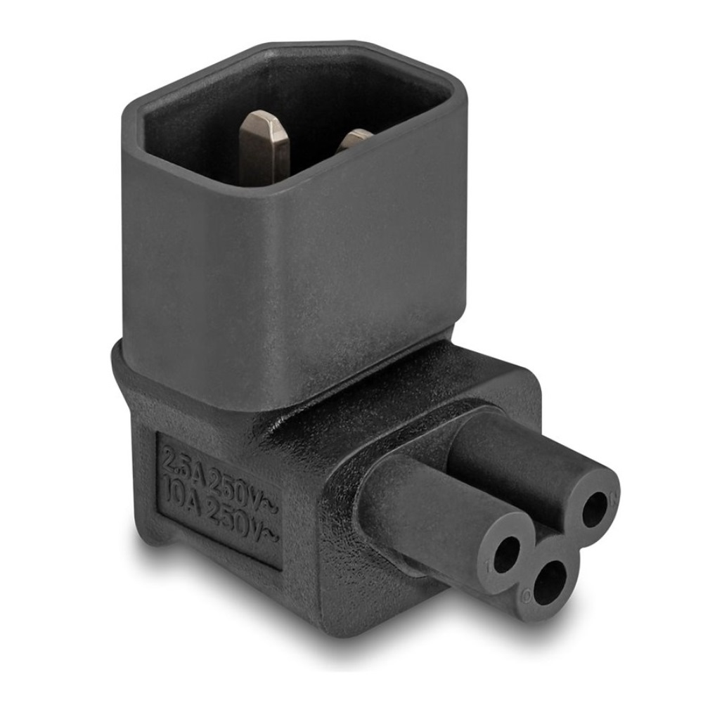 Delock Power Adapter C14 > C5 90° Angled (80471)