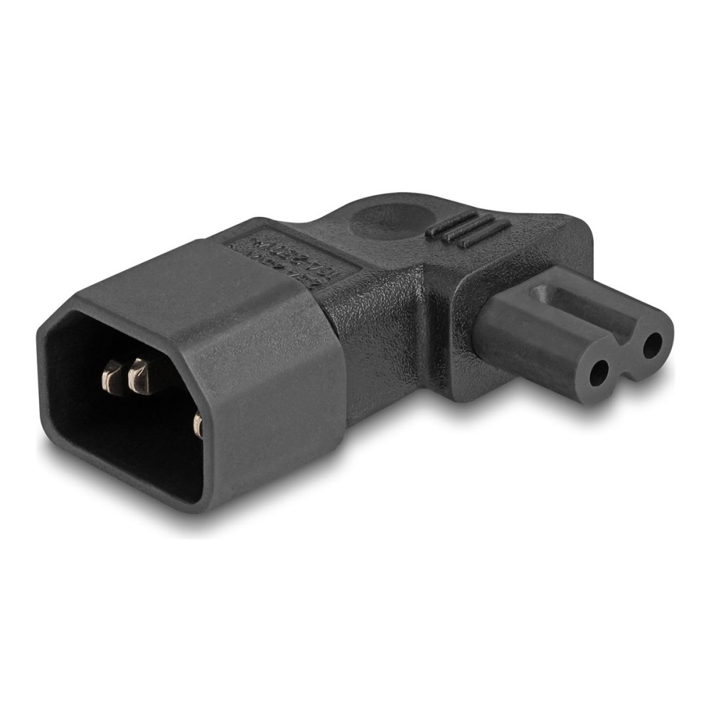 Delock Power Adapter C14 > C7 90° Left / Right Angled (80473)