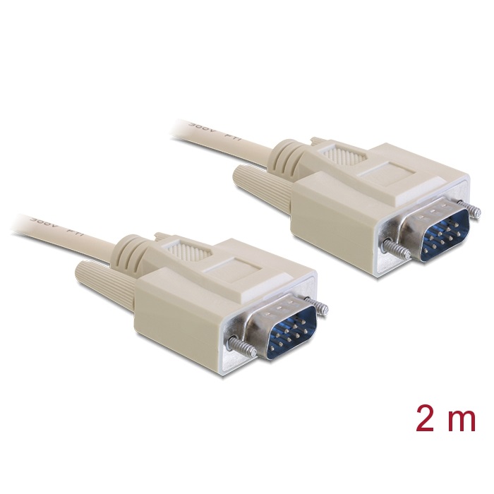 Delock Serial Cable RS-232 D-Sub9 M/M 2m (82981)