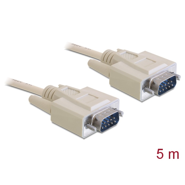 Delock Serial Cable RS-232 D-Sub9 M/M 5m (82982)