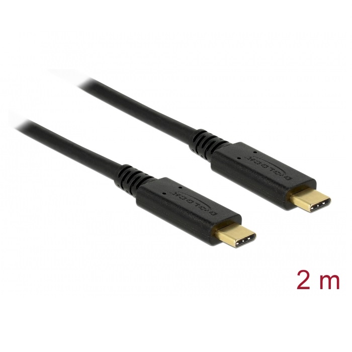 Delock Cable USB-C 3.1 PD 3A 2m (83668)