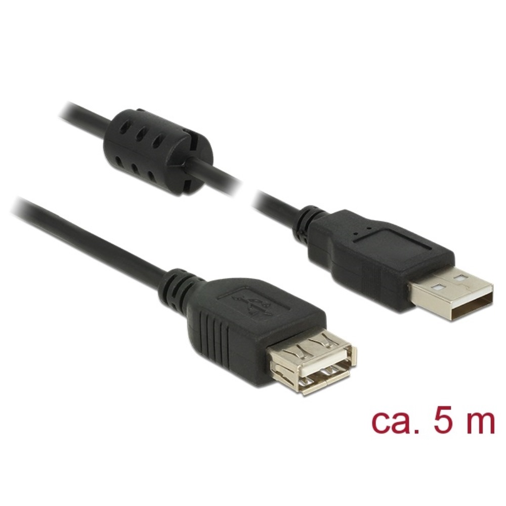 Delock Extension Cable USB-A 2.0 M/F 5m (84887)