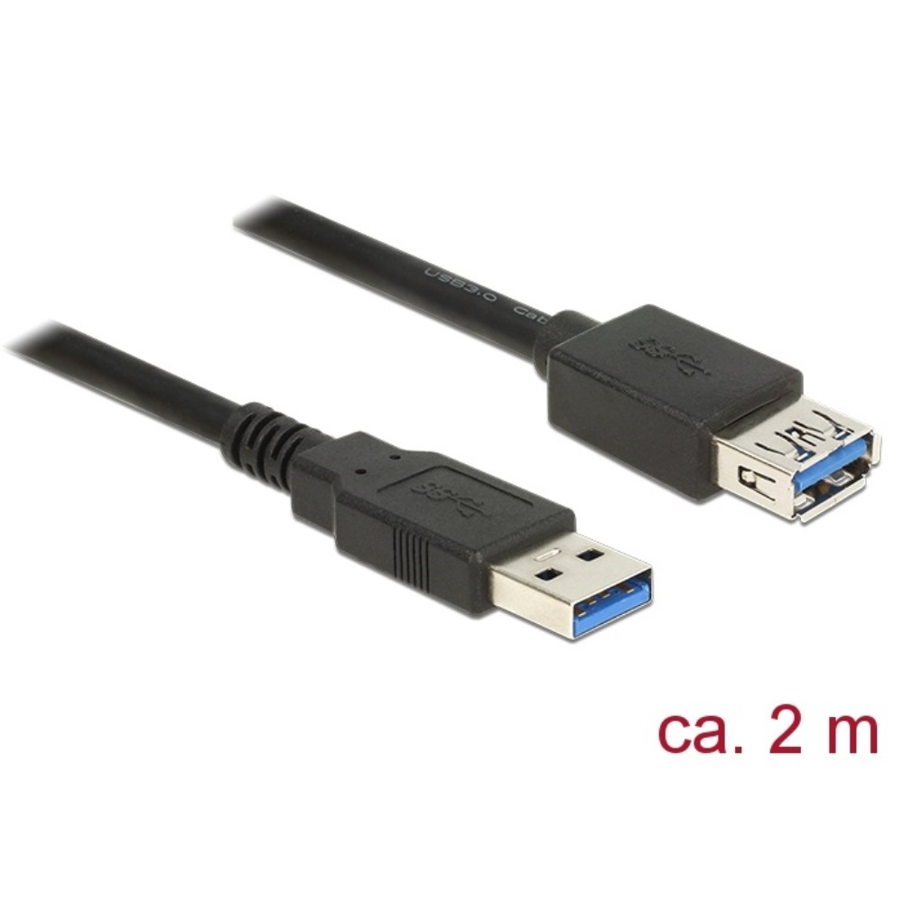 Delock Extension Cable USB-A 3.0 M/F 2m (85056)