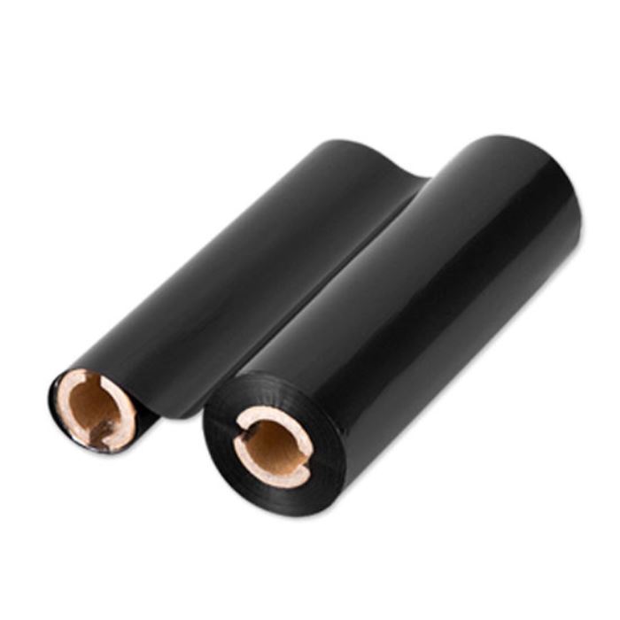 Μελανοταινία 110mm x 74m Wax Resin Φ12.5 Black