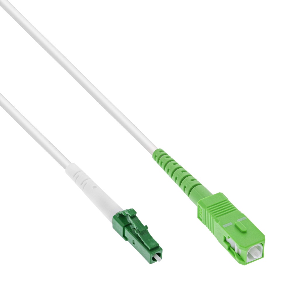 InLine Fiber FTTH Cable LC/APC - SC/APC 0.5m (88455)