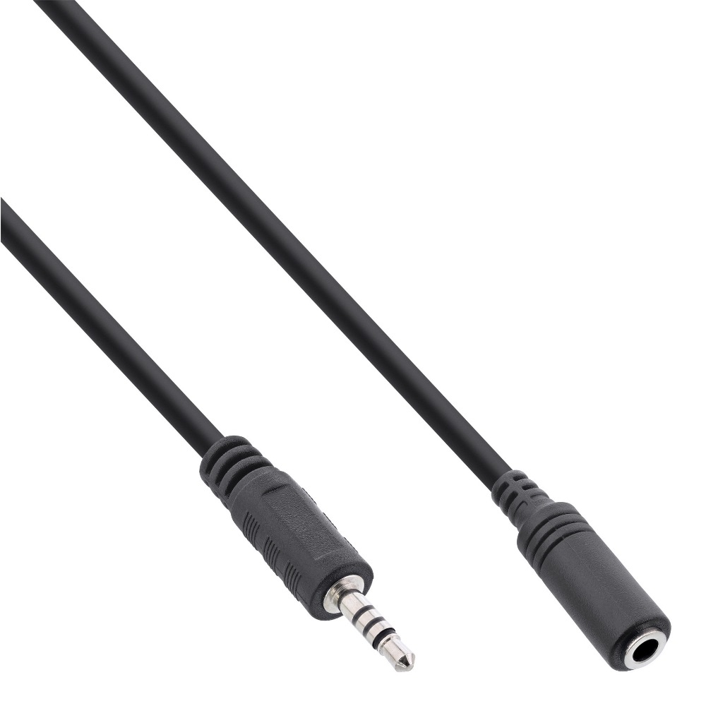 InLine Audio Cable 2.5mm 4pin > 3.5mm 4pin M/F 2m (99308E)