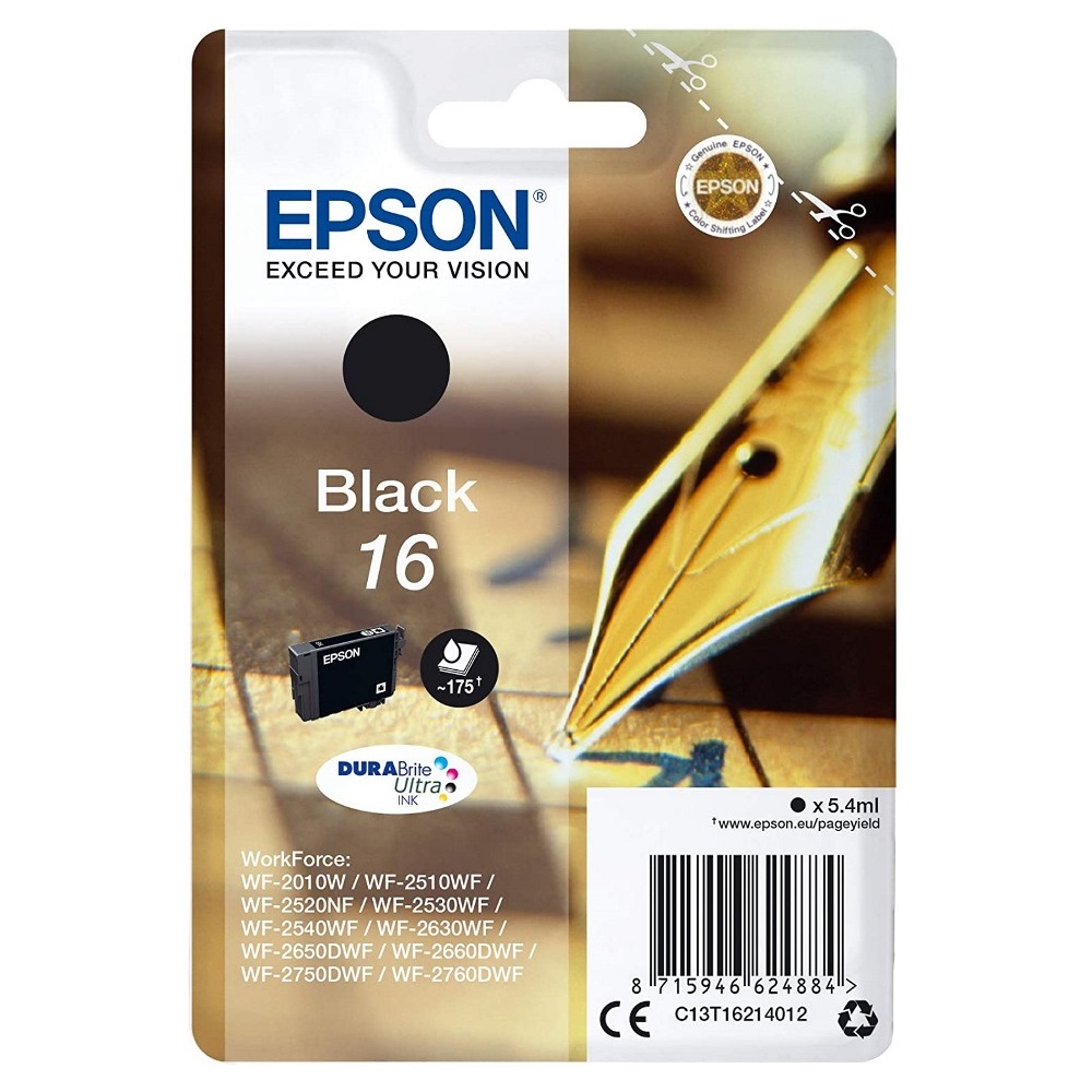 Epson T1621 No 16 Black