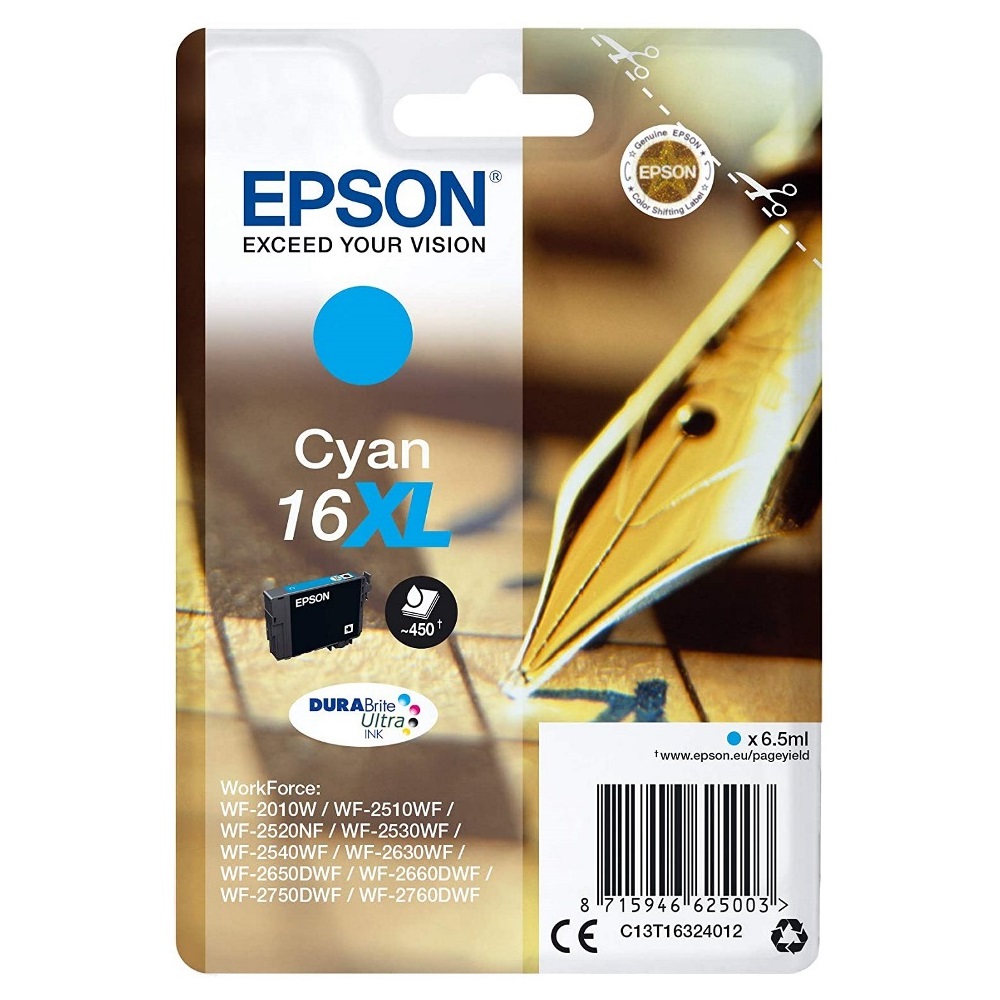 Epson T1632 No 16XL Cyan