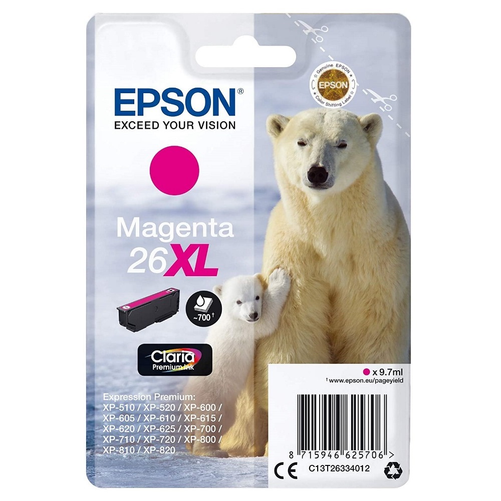 Epson T2633 No 26XL Magenta