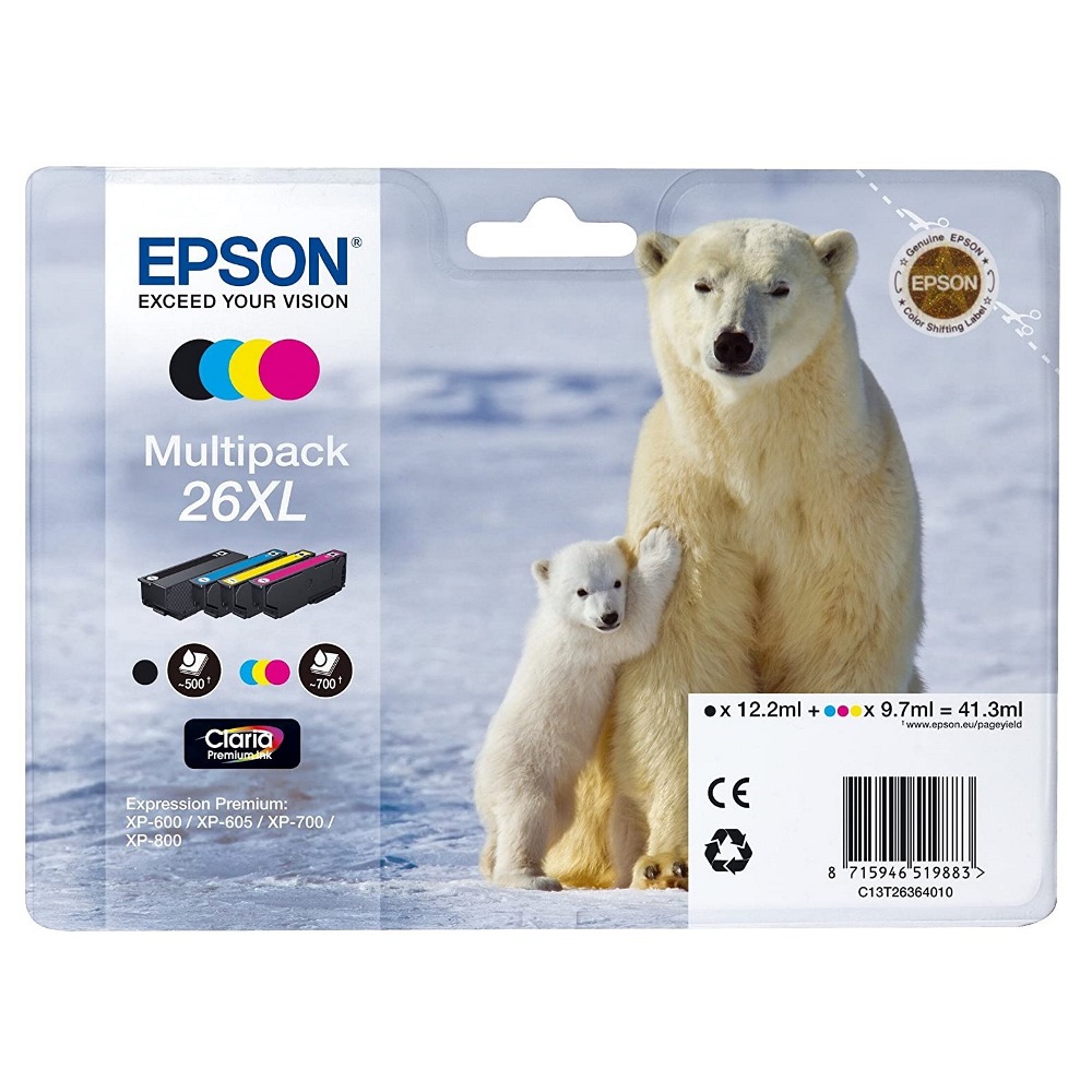 Epson T2636 No 26XL Multipack