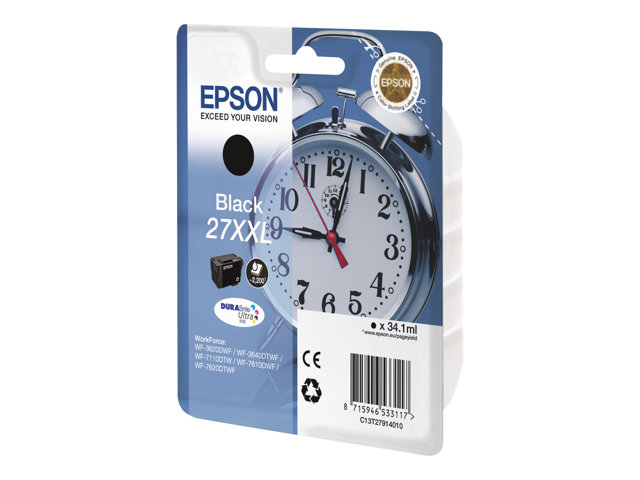 Epson T2791 No 27XXL Black