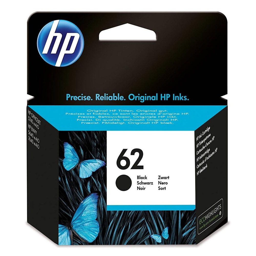 HP C2P04AE No 62 Black