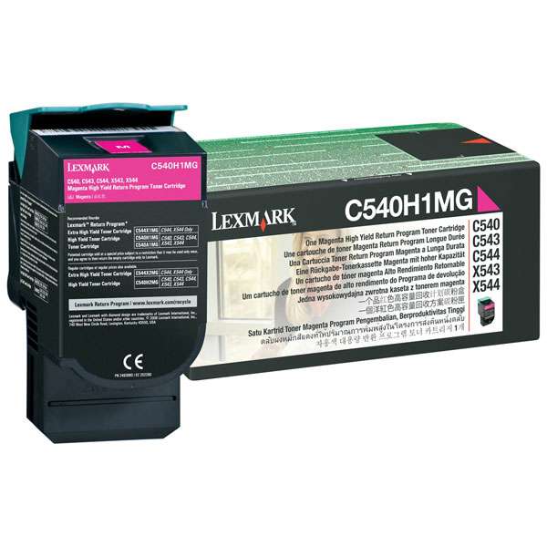 Lexmark Toner C540H1M Magenta 2K