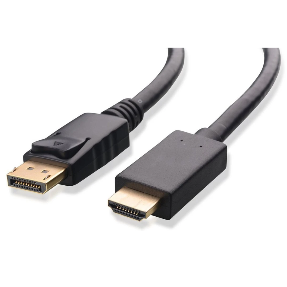 Powertech Cable DisplayPort 1.2 > HDMI 1.4 M/M 2m (CAB-DP027)