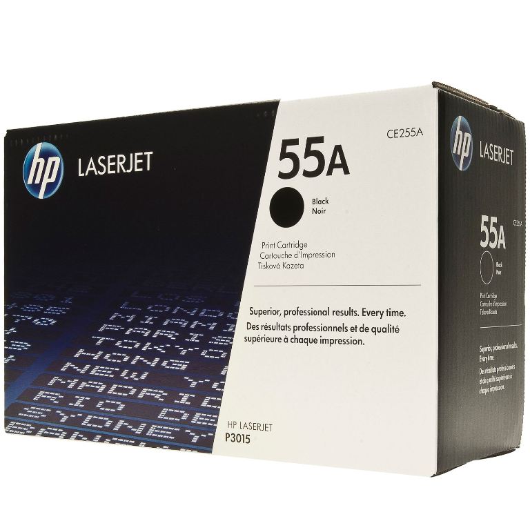 Hewlett Packard Toner CE255A No 55A Black 6K