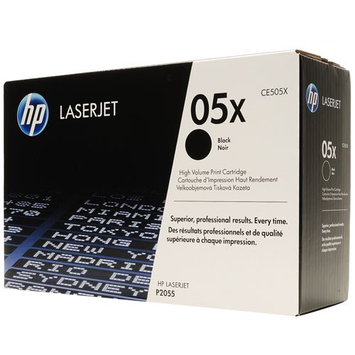Hewlett Packard Toner CE505X Black 6.5K
