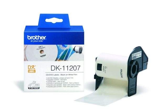 Brother DK-11207 Ετικέτες Θερμικές CD/DVD (100 τεμ)